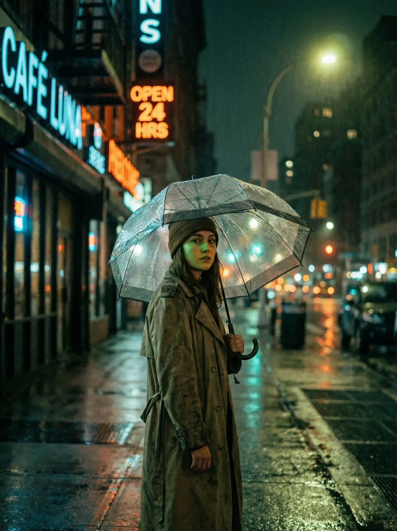 黑丝高跟 本周佳作 - 雨夜独行